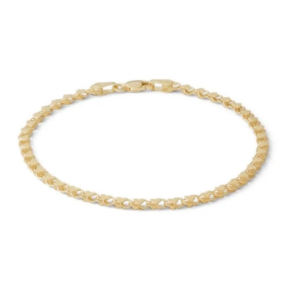 Mirror Heart Bracelet